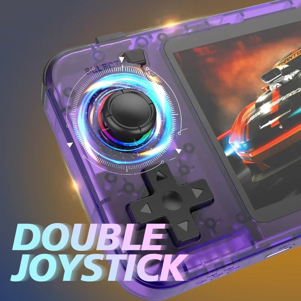 USAMR R36H Retro Handheld Game Console 3.5-inch IPS Screen Portable Open Source Linux System Classic Game Console Video Player