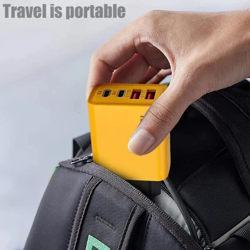 USAMR 120W Fast Charger Type C Quick Charge 3.0 USB Charger Adapter For iPhone PD USB Charger Fast Charging Plug