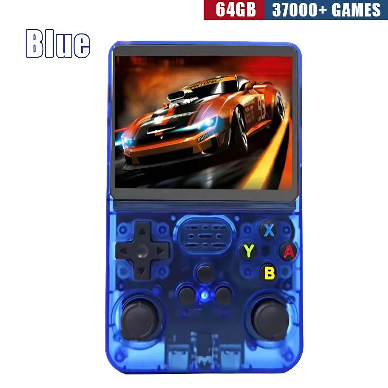 R36S Retro Handheld Game Console: Linux System, 3.5-Inch IPS Screen & 256G Preloaded Games – Portable Pocket Gaming Powerhouse
