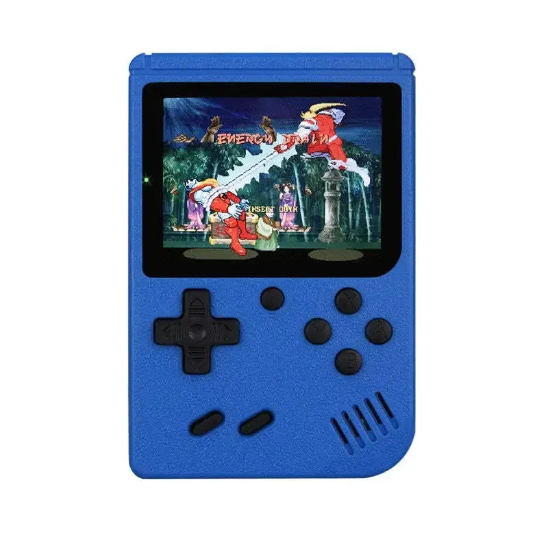 USAMR Mini Portable Retro Handheld Game Console: 400 Classic Nostalgic Games, 3in Screen, 2-Player Support & TV Output