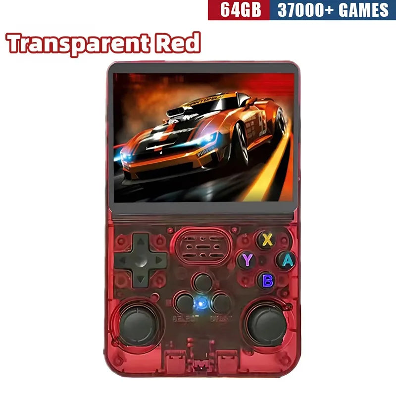 R36S Retro Handheld Game Console: Linux System, 3.5-Inch IPS Screen & 256G Preloaded Games – Portable Pocket Gaming Powerhouse