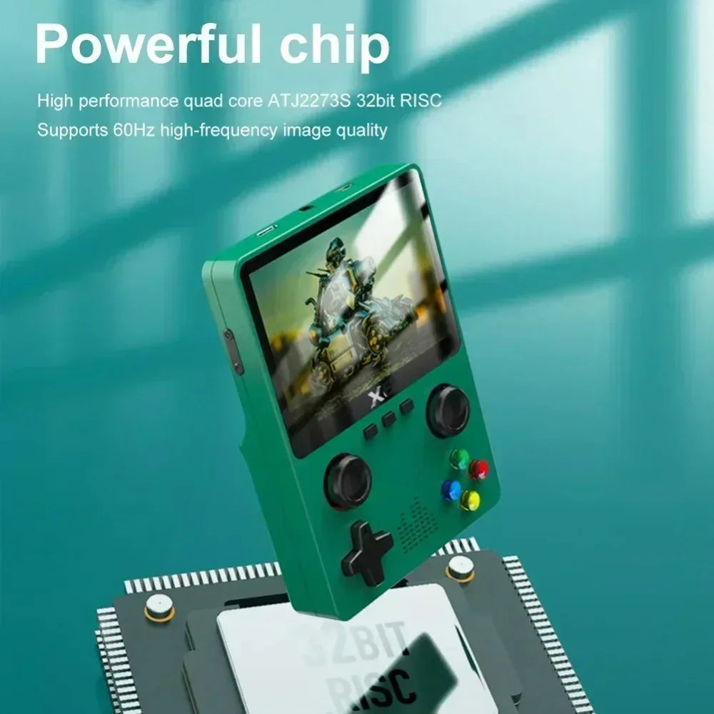USAMR X6 Retro Mini Game Console: 3.5-Inch IPS Display, 10000+ Pocket-Sized Classic Games – Ultimate Portable Gaming Device