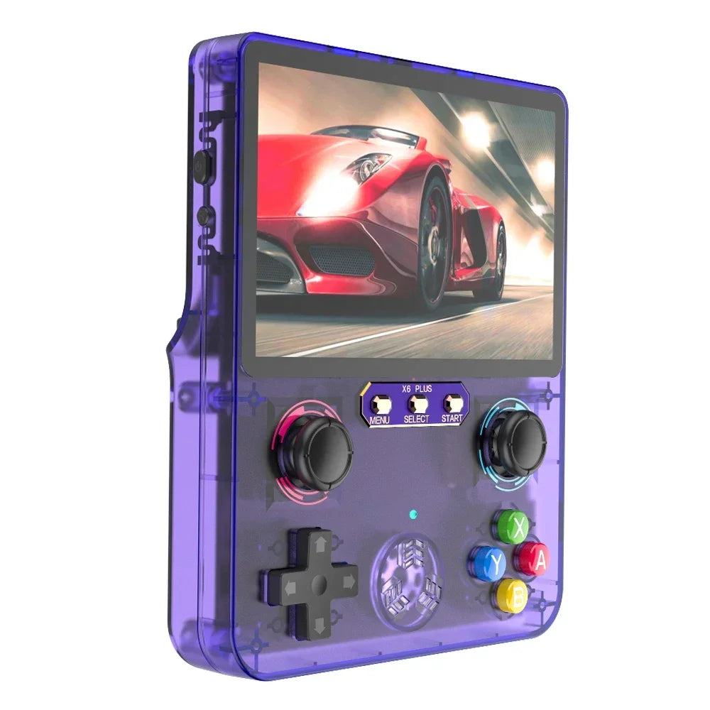 X6 Plus Retro Handheld Console: 4.0-Inch IPS Screen, 28000+ Classic Games – The Perfect Portable Gaming Gift for Kids