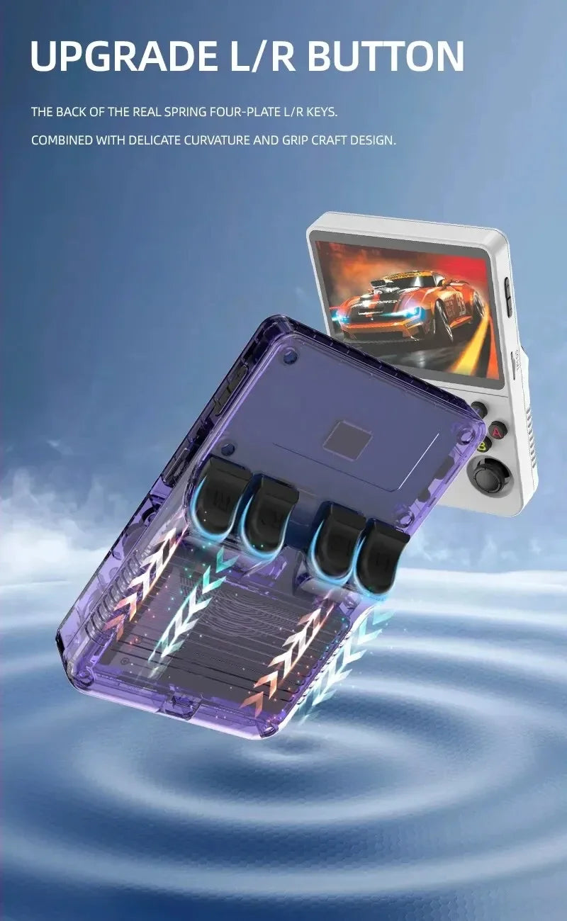 USAMR R35S On-the-Go Handheld Game Console: Linux OS, 3.5-Inch IPS Screen, 3500mAh Battery & Retro Gaming Support