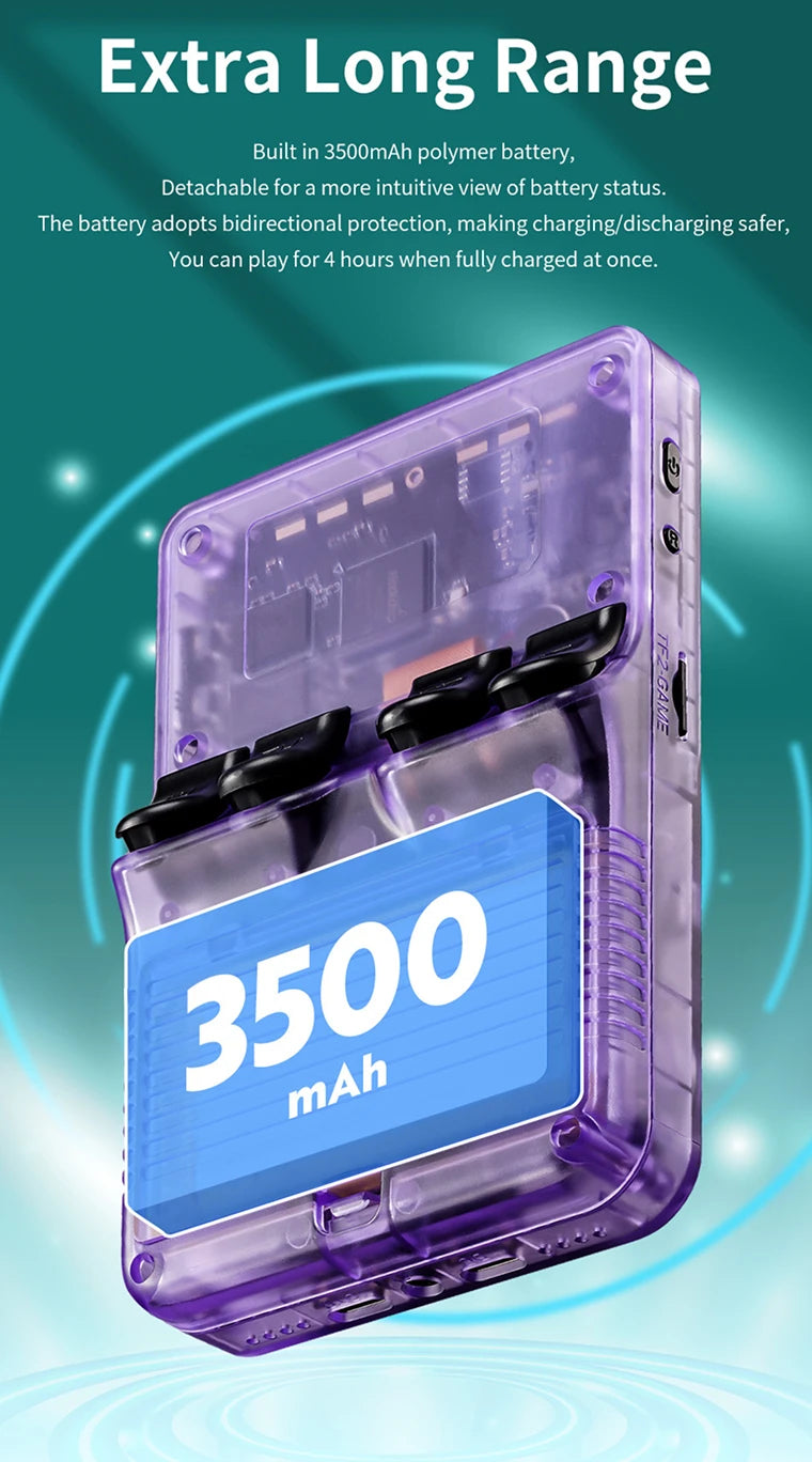 R36S Retro Handheld Game Console: Linux System, 3.5-Inch IPS Screen & 256G Preloaded Games – Portable Pocket Gaming Powerhouse