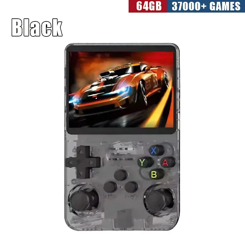 USAMR R35S On-the-Go Handheld Game Console: Linux OS, 3.5-Inch IPS Screen, 3500mAh Battery & Retro Gaming Support