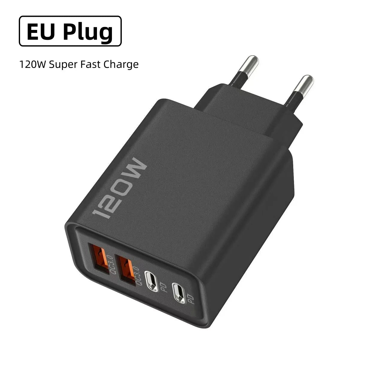 USAMR 120W Fast Charger Type C Quick Charge 3.0 USB Charger Adapter For iPhone PD USB Charger Fast Charging Plug
