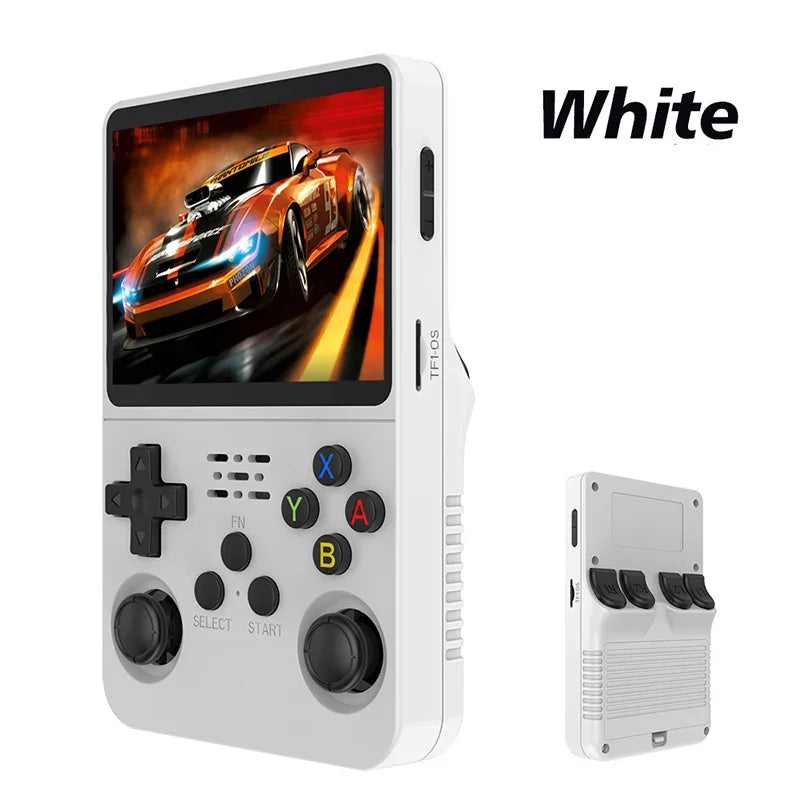 USAMR R35S On-the-Go Handheld Game Console: Linux OS, 3.5-Inch IPS Screen, 3500mAh Battery & Retro Gaming Support