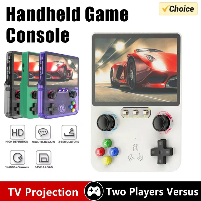 X6 Plus Retro Handheld Console: 4.0-Inch IPS Screen, 28000+ Classic Games – The Perfect Portable Gaming Gift for Kids