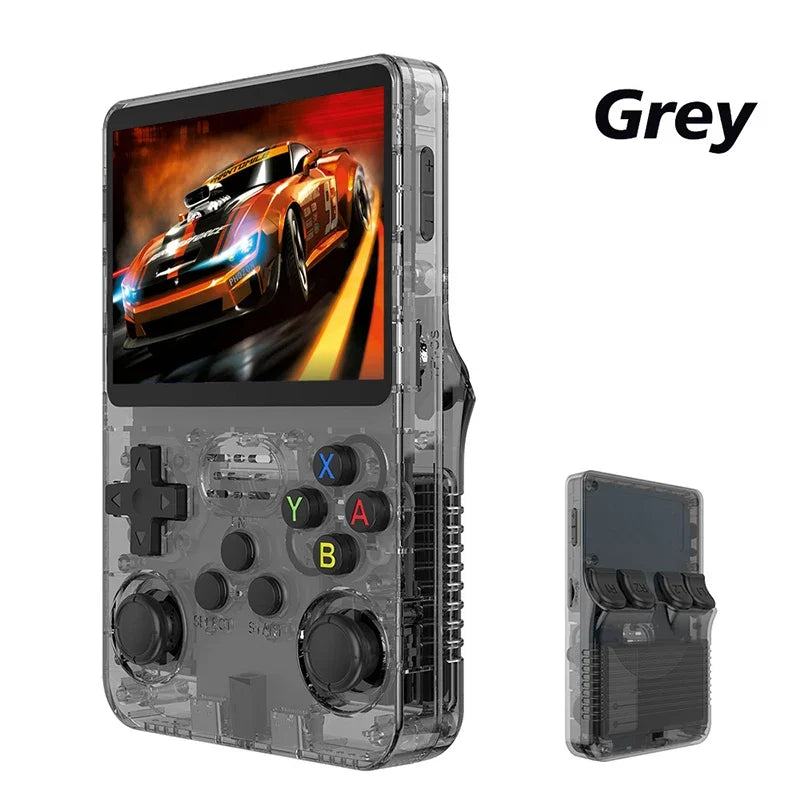 USAMR R35S On-the-Go Handheld Game Console: Linux OS, 3.5-Inch IPS Screen, 3500mAh Battery & Retro Gaming Support